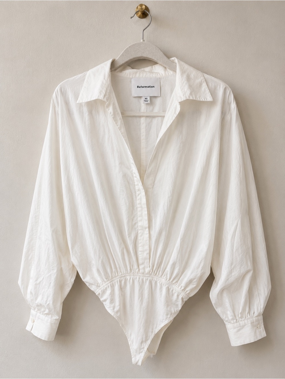 Reformation Leah Bodysuit